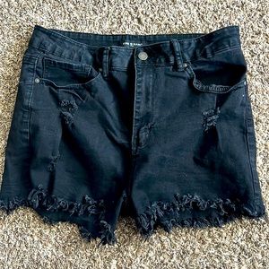 Size 11 Black Jean Shorts